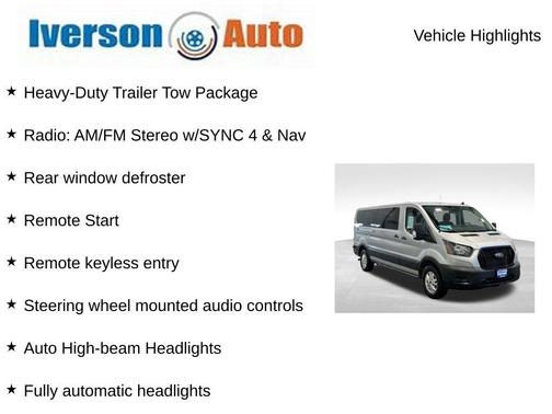 Ingot Silver 2023 Ford Transit-350 XL