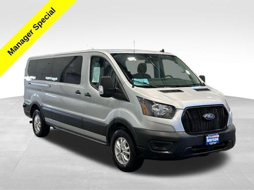 Ingot Silver 2023 Ford Transit-350 XL