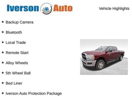Delmonico Red Pearlcoat 2024 RAM 2500 Tradesman
