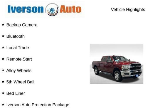 Delmonico Red Pearlcoat 2024 RAM 2500 Tradesman