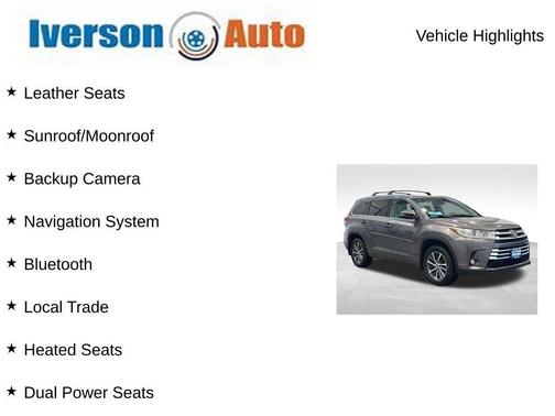 Predawn Gray Mica 2018 Toyota Highlander XLE