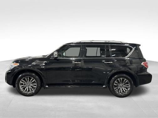 Super Black 2019 Nissan Armada Platinum