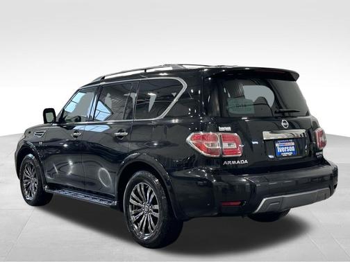 Super Black 2019 Nissan Armada Platinum