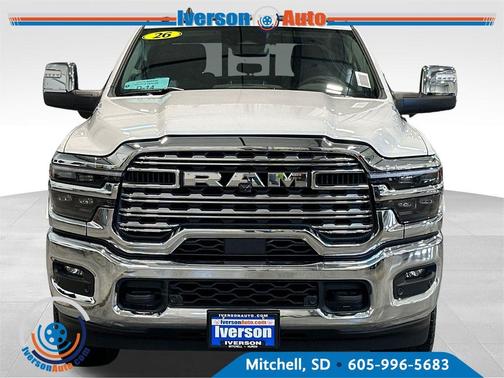 Bright White Clearcoat 2026 RAM 2500 Limited