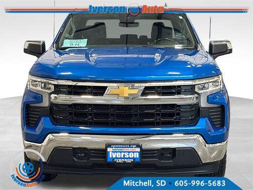 Glacier Blue Metallic 2022 Chevrolet Silverado 1500 LT