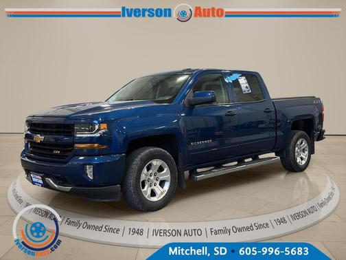 Deep Ocean Blue Metallic 2018 Chevrolet Silverado 1500 LT
