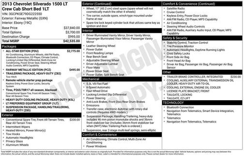 2013 Chevrolet Silverado 1500 LT