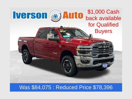 Molten Red Pearlcoat 2026 RAM 2500 Laramie
