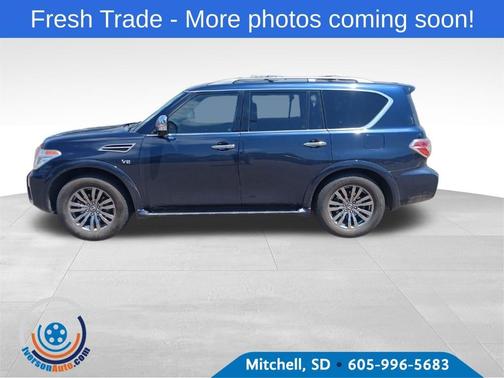 Hermosa Blue 2019 Nissan Armada Platinum