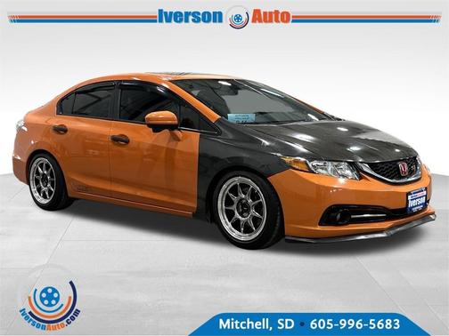 Orange Fire Pearl 2014 Honda Civic Si