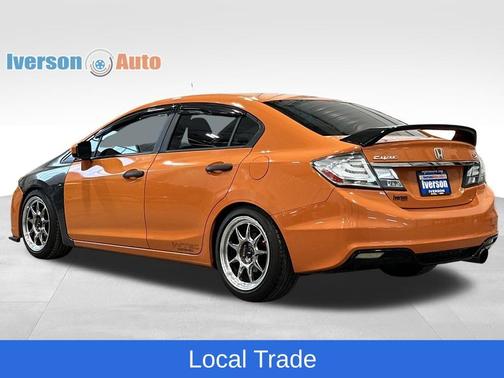 Orange Fire Pearl 2014 Honda Civic Si