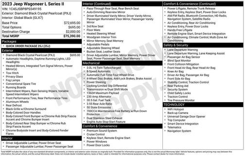 2023 Jeep Wagoneer L Series II