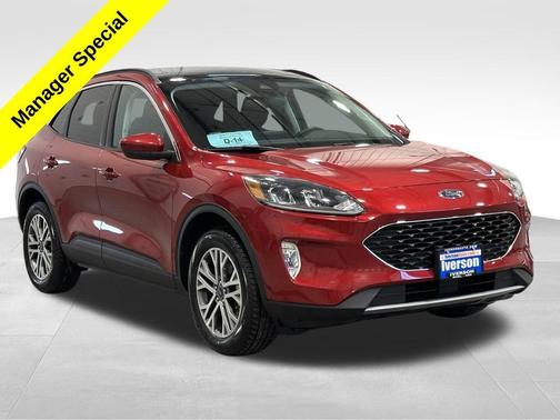 Rapid Red Metallic Tinted Clearcoat 2022 Ford Escape SEL