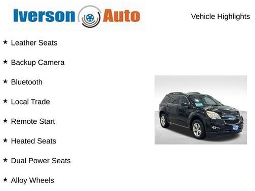 Black 2013 Chevrolet Equinox 2LT