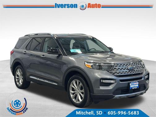Carbonized Gray Metallic 2023 Ford Explorer Limited
