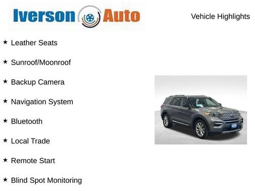 Carbonized Gray Metallic 2023 Ford Explorer Limited