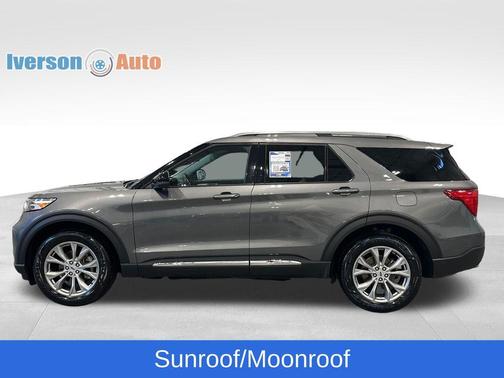 Carbonized Gray Metallic 2023 Ford Explorer Limited