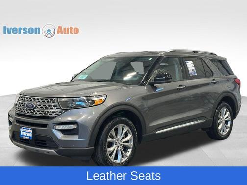 Carbonized Gray Metallic 2023 Ford Explorer Limited