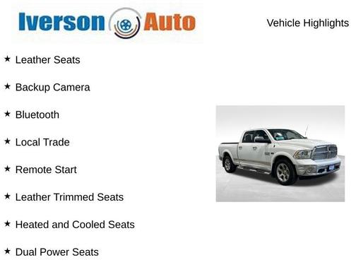 Bright White Clearcoat 2016 RAM 1500 Laramie
