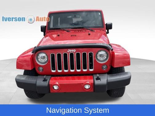 Firecracker Red Clearcoat 2018 Jeep Wrangler JK Sahara