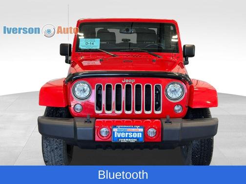 Firecracker Red Clearcoat 2018 Jeep Wrangler JK Sahara