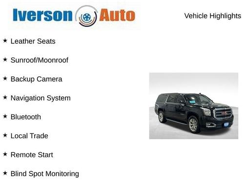 Onyx Black 2017 GMC Yukon XL SLT