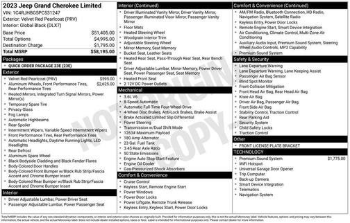 2023 Jeep Grand Cherokee Limited