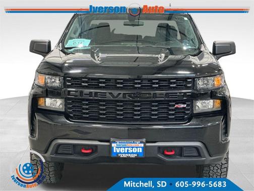 Black 2021 Chevrolet Silverado 1500 Custom Trail Boss