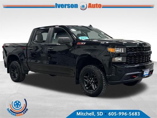 Black 2021 Chevrolet Silverado 1500 Custom Trail Boss