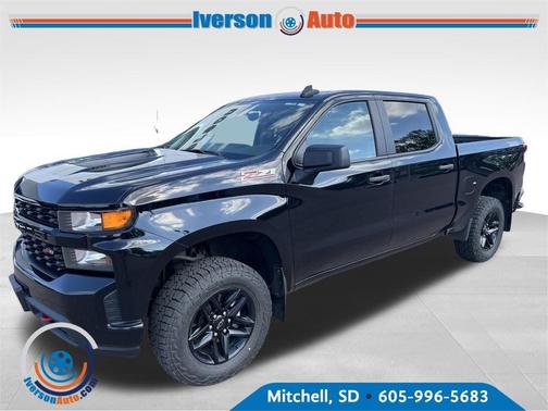 Black 2021 Chevrolet Silverado 1500 Custom Trail Boss