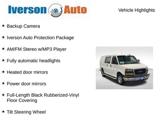2023 GMC Savana 2500 Work Van