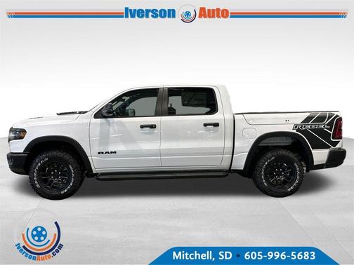 Bright White Clearcoat 2026 RAM 1500 Rebel