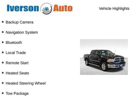 Luxury Brown Pearlcoat 2016 RAM 1500 Big Horn