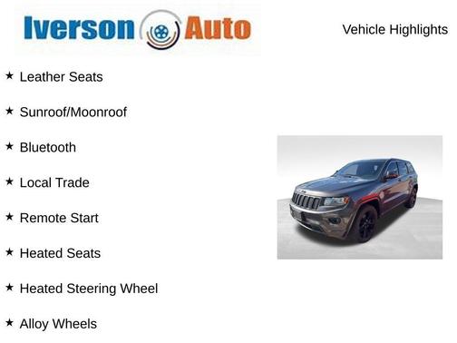 Granite Crystal Clearcoat Metallic 2015 Jeep Grand Cherokee Altitude