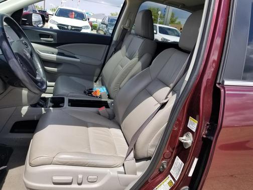 Red 2012 Honda CR-V EX-L