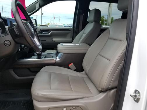 White Frost Tri-Coat 2022 GMC Sierra 1500 SLT
