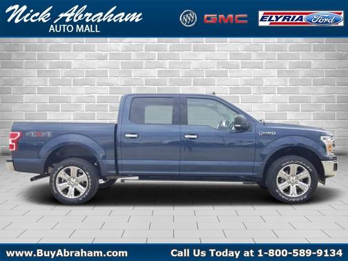Blue 2020 Ford F-150