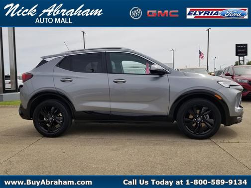 Moonstone Gray Metallic 2024 Buick Encore GX Sport Touring