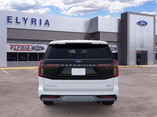 White Metallic 2026 Ford Expedition Max Platinum