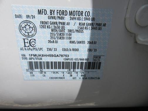 2025 Ford Explorer Platinum