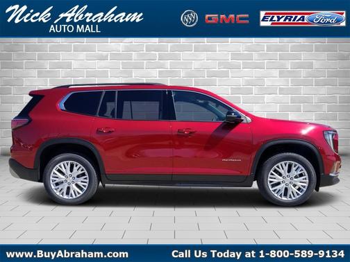 Volcanic Red 2026 GMC Acadia Elevation