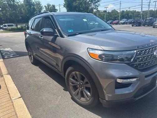 Carbonized Gray Metallic 2023 Ford Explorer XLT