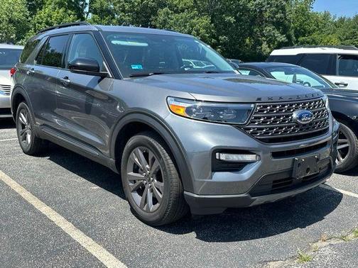 Carbonized Gray Metallic 2023 Ford Explorer XLT