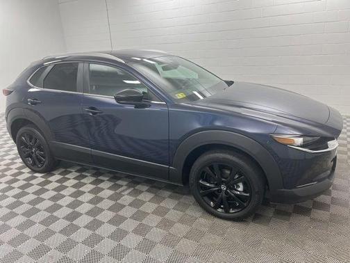 Deep Crystal Blue Mica 2025 Mazda CX-30 Select