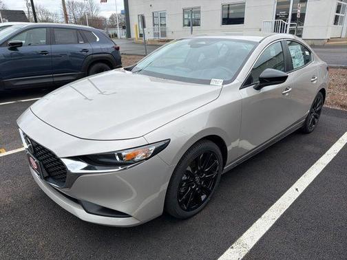 Platinum Quartz Metallic 2026 Mazda Mazda3 FWD w/Select Package