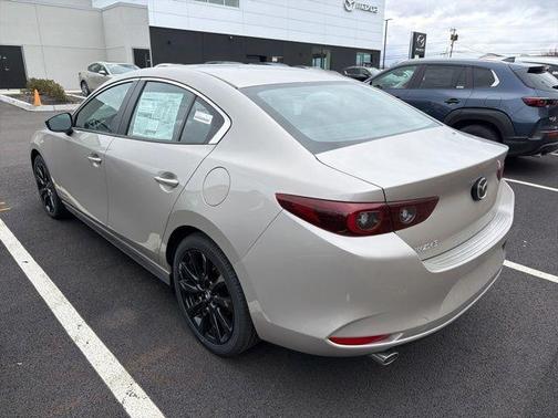 Platinum Quartz Metallic 2026 Mazda Mazda3 FWD w/Select Package