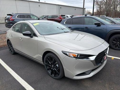 Platinum Quartz Metallic 2026 Mazda Mazda3 FWD w/Select Package