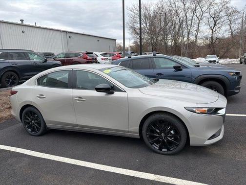 Platinum Quartz Metallic 2026 Mazda Mazda3 FWD w/Select Package