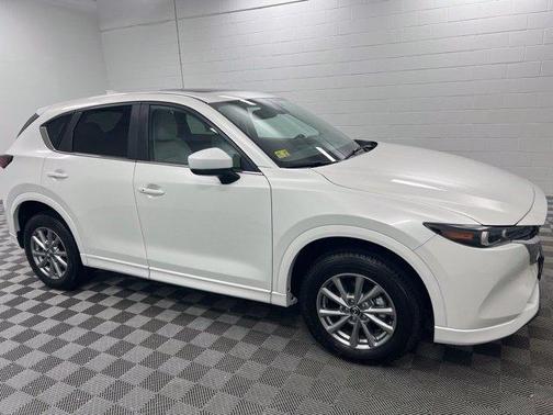 Rhodium White Metallic 2025 Mazda CX-5 2.5 S Preferred Package