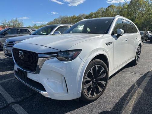 Rhodium White Metallic 2024 Mazda CX-90 S Premium Plus